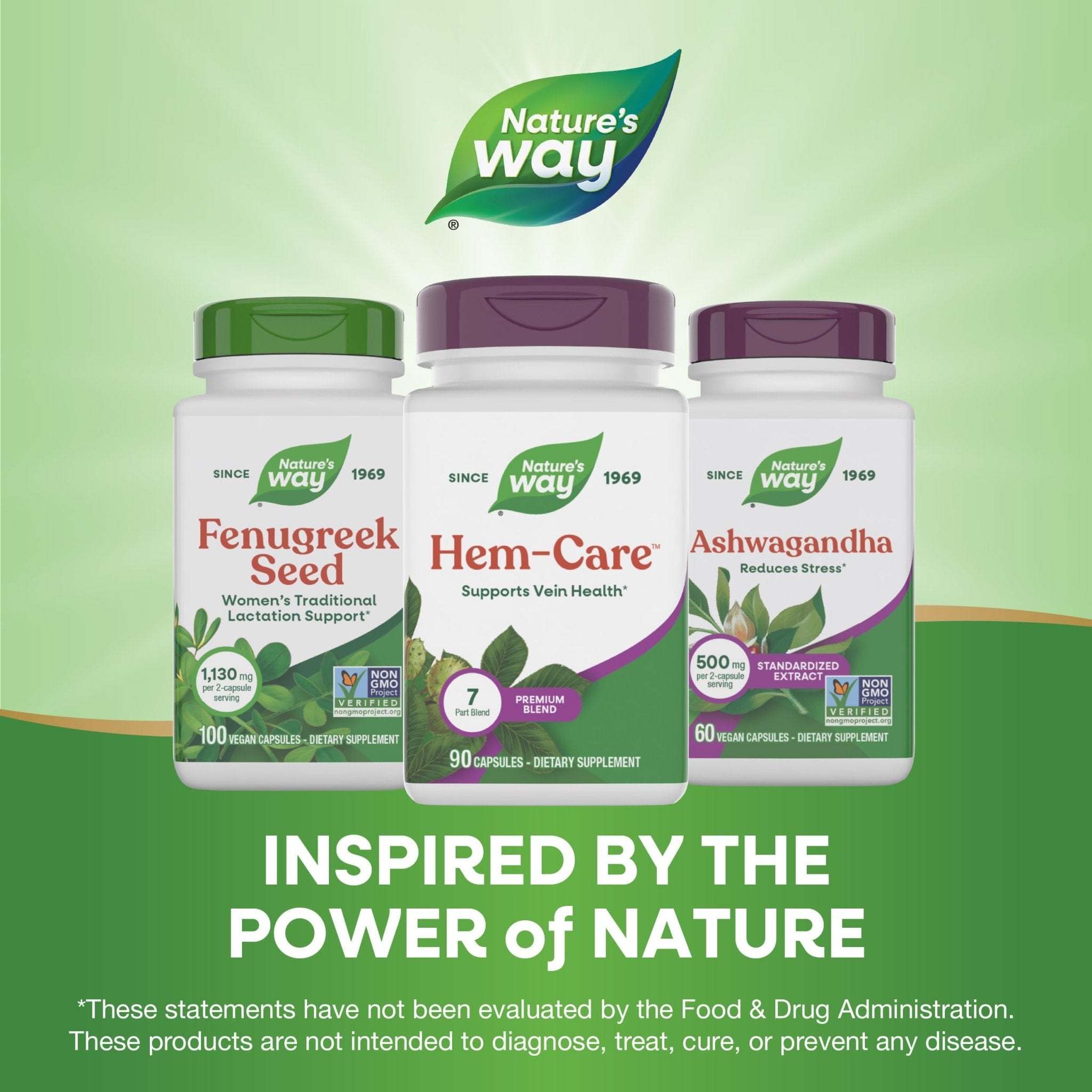 Nature's Way Premium Hem-Care, Unique Vein Health Blend*, 90 Capsules - TrustMedUSA