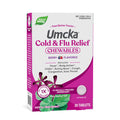 Nature’s Way Umcka Cold and Flu Relief Chewables, Non-Drowsy Multi-Symptom Relief, Homeopathic Cold Medicine & Remedy, Shortens & Reduces Severity of Colds, Berry-Flavored Cold & Flu Tablets, 20 Count - Maple Wellness Supplements