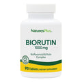 NaturesPlus Biorutin 1000 mg - 90 Tablets - Bioflavonoid & Rutin Complex - Supports Vascular Function & Circulation - Vegetarian, Gluten Free - 90 Servings - TrustMedUSA