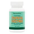 NaturesPlus Papaya Enzyme - 180 Chewable Tablets - Digestive Aid Supplement with Amylase & Protease - Helps Reduce Gas, Bloating, Stomach Upset & Discomfort - Vegan, Gluten Free - 180 Servings - TrustMedUSA