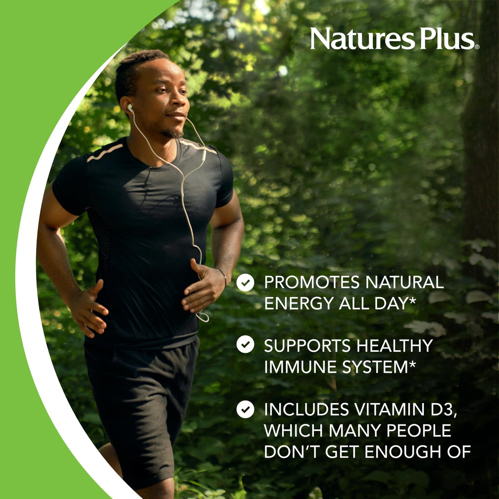 NaturesPlus Source of Life - 90 Tablets - Multivitamin & Mineral Supplement with Concentrated Whole Foods - Gluten Free, Vegetarian - 30 Servings - TrustMedUSA