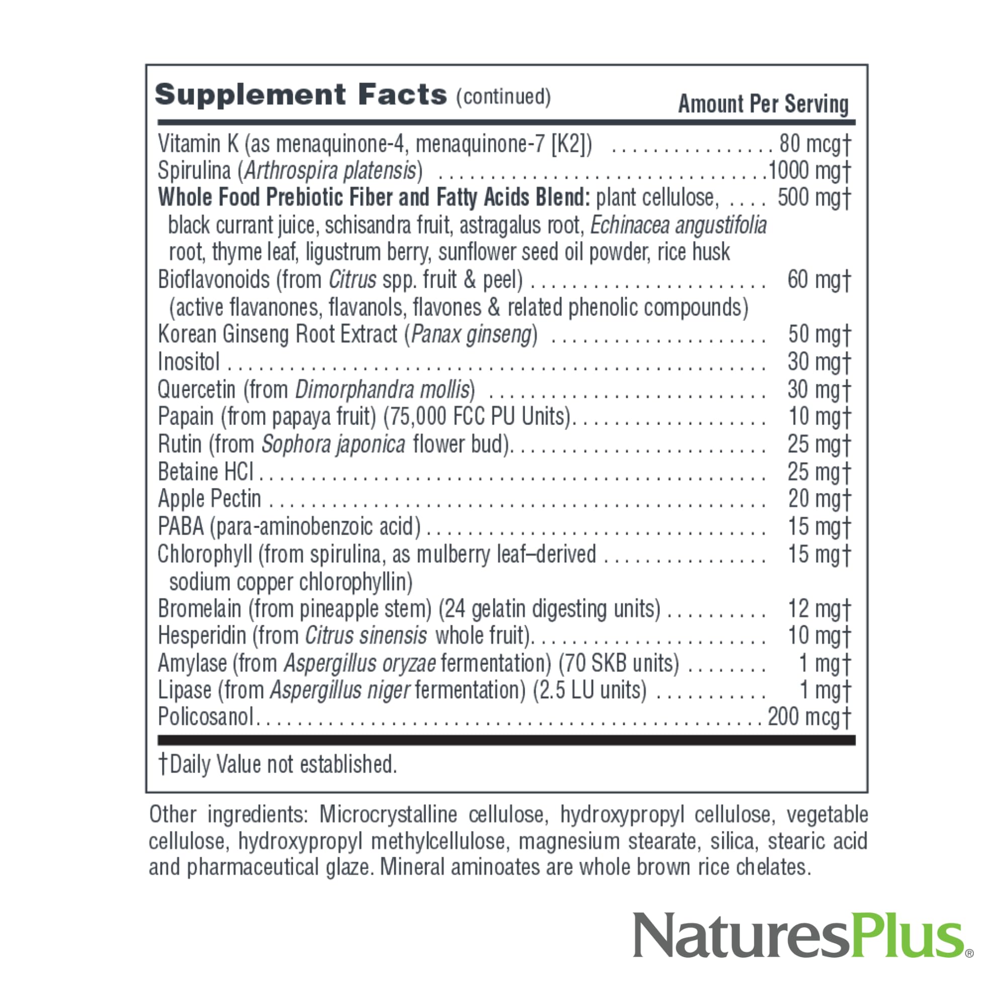 NaturesPlus Source of Life No Iron - 90 Tablets - Multivitamin & Mineral Supplement with Vitamin D3 - Supports Natural Energy & Well-Being - Gluten Free, Vegetarian - 30 Servings - TrustMedUSA