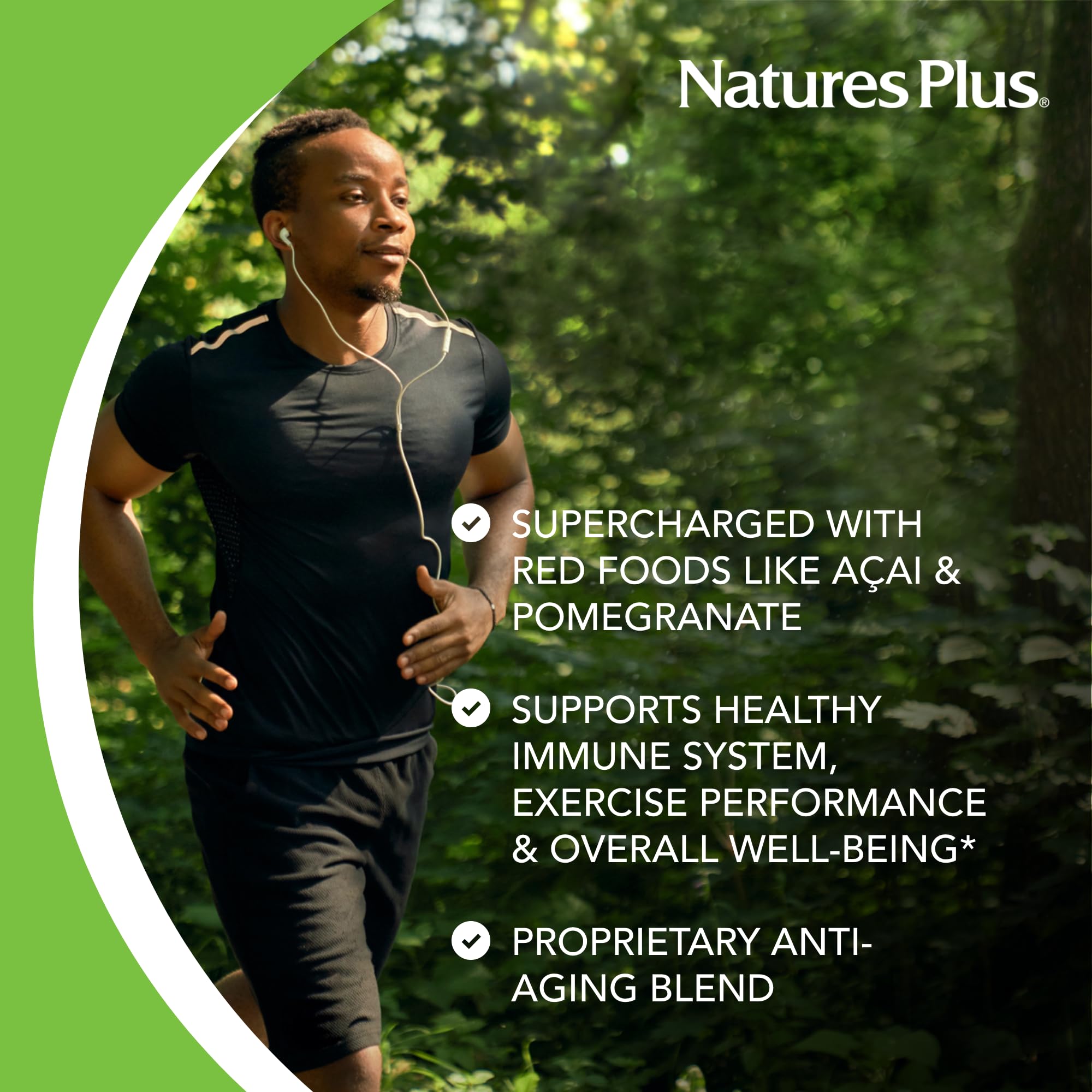 NaturesPlus Source of Life RED Multivitamin Liquid - 30 oz - Energy & Immune Support - with Exotic Red Fruits, Lycopene & Lutein - Vegetarian & Gluten Free - 30 Servings - TrustMedUSA