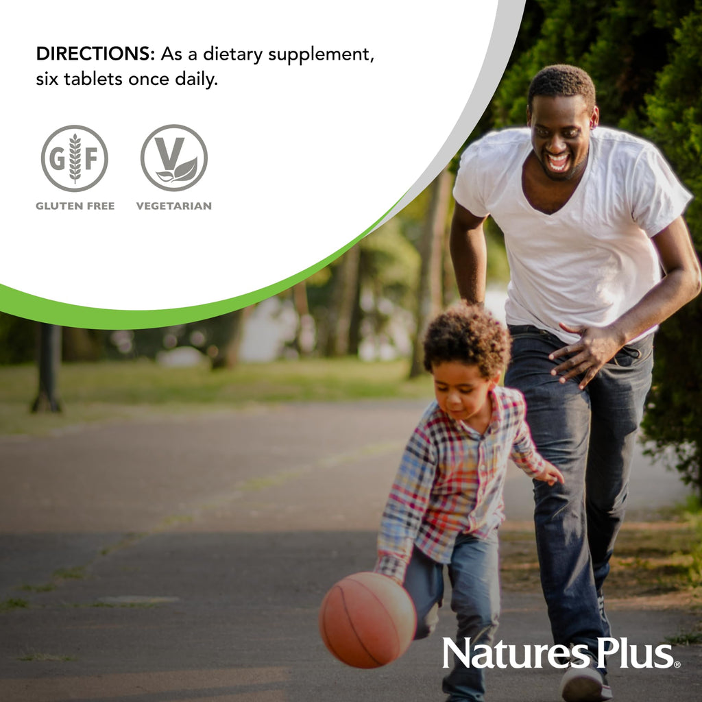 NaturesPlus Ultra Source of Life Multivitamin - 180 Mini-Tablets - with Whole Foods, Herbs, Lutein & Enzymes - Vegetarian, Gluten Free - 30 Servings - TrustMedUSA