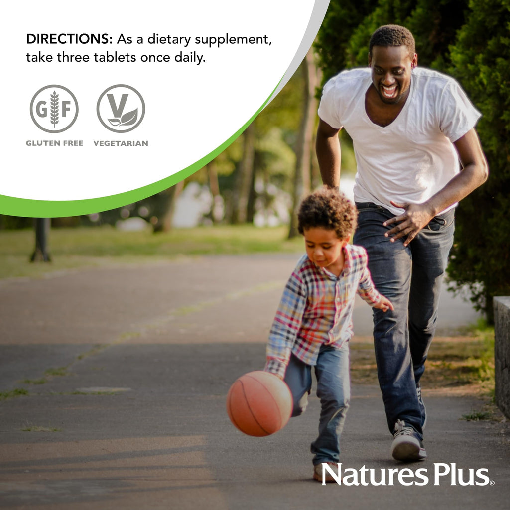 NaturesPlus Ultra Source of Life No-Iron Multivitamin - 180 Tablets - Supports Immune Health, Energy & Overall Well-Being - with Lutein & Vitamin D3 - Vegetarian & Gluten Free - 60 Servings - TrustMedUSA