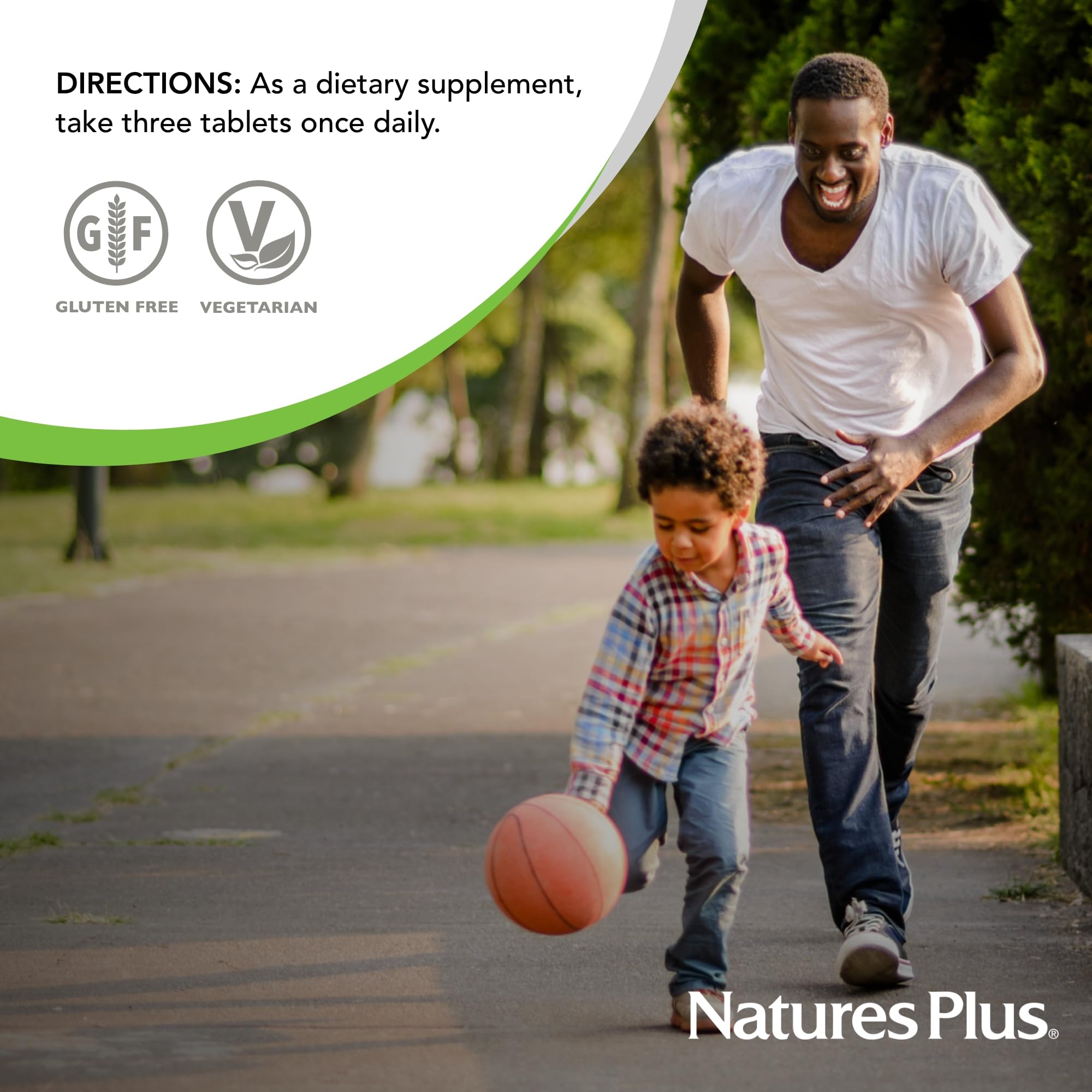 NaturesPlus Ultra Source of Life No-Iron Multivitamin - 180 Tablets - Supports Immune Health, Energy & Overall Well-Being - with Lutein & Vitamin D3 - Vegetarian & Gluten Free - 60 Servings - TrustMedUSA