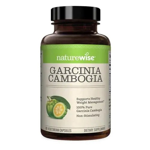 Naturewise Garcinia Cambogia with Pure Garcinia Cambogia Extract, 60% HCA Concentrati - TrustMedUSA