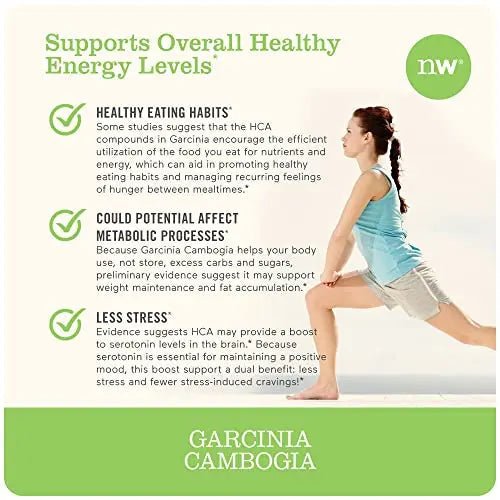 Naturewise Garcinia Cambogia with Pure Garcinia Cambogia Extract, 60% HCA Concentrati - TrustMedUSA