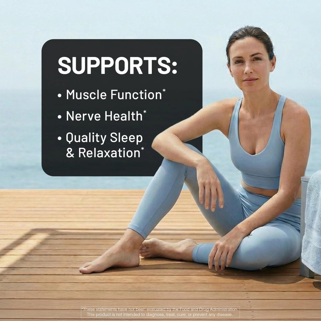 NatureWise Triple Magnesium Complex - High Absorption Magnesium Glycinate + Malate + Citrate for Muscle Nerve & Sleep Support - Vegan 90 Capsules - TrustMedUSA