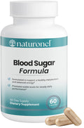 Naturonel Blood Sugar Formula – Metabolic Support with Cinnamon, Banaba, Bitter Melon, Guggul, Licorice, Gymnema, Juniper, Alpha Lipoic Acid & Chromium | Made in USA, GMP Certified - TrustMedUSA