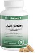 Naturonel Liver Protect – Liver Cleanse Detox & Repair | Liver Detox with Milk Thistle, Beetroot, Artichoke, Dandelion, Chicory, Yarrow, Jujube & Herbal Detox Blend | Made in USA, GMP Certified (1) - TrustMedUSA