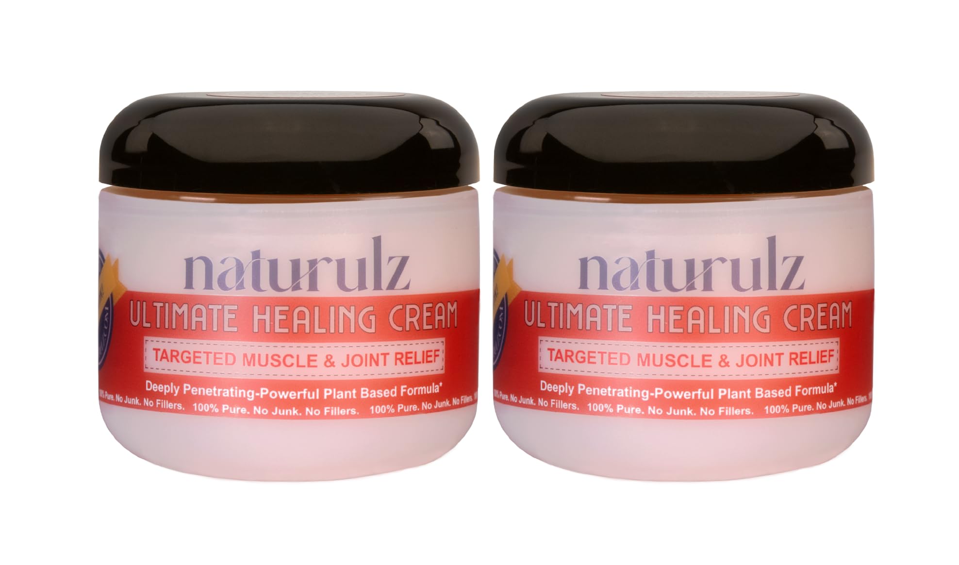 Naturulz Ultimate Healing Cream 4oz Bundle & Save – Plant-Based Topical for Daily Relief of Soreness, Stiffness & Discomfort in Back, Shoulder, Knee, Neck & Foot, Lightweight, Clean Ingredients - TrustMedUSA
