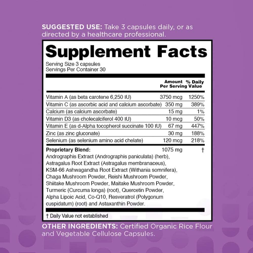nbpure Immune+ Daily Immune System Supplement Boost, Immunity Supplement, 90 Count - TrustMedUSA