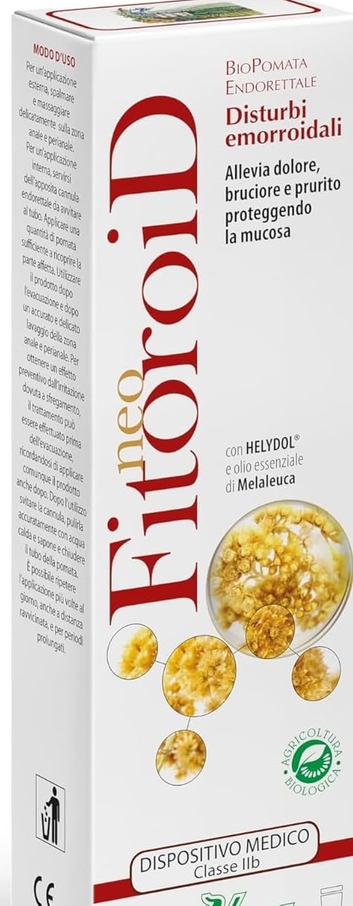 Neo Fitoroid Bio Ointment, 40ml, Relieves Pain, Burning and Itching, Relief Healing Treatment - TrustMedUSA