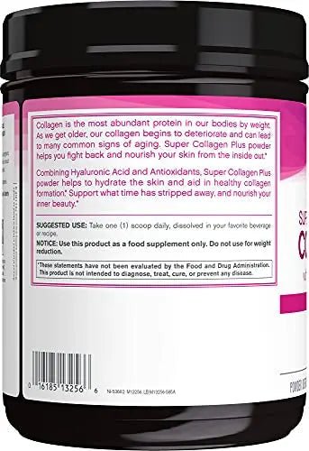NeoCell Super Collagen Powder, Collagen Plus includes Vitamin C & Hyaluronic Acid - TrustMedUSA