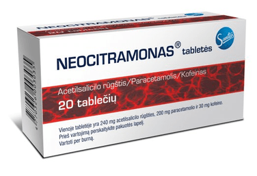 Neocitramon, Pain Pills, N20 - Maple Wellness Supplements