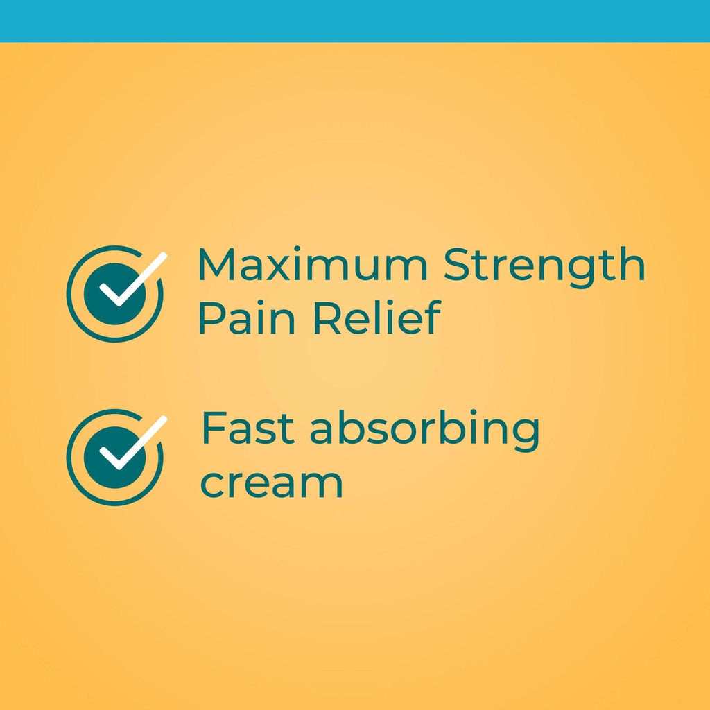 Neosporin + Maximum-Strength Pain Relief Dual Action Cream, First Aid Topical Antibiotic and Analgesic Cream for Soothing Infection Protection & Wound Care of Minor Cuts, Scrapes & Burns, 1 oz - Maple Wellness Supplements