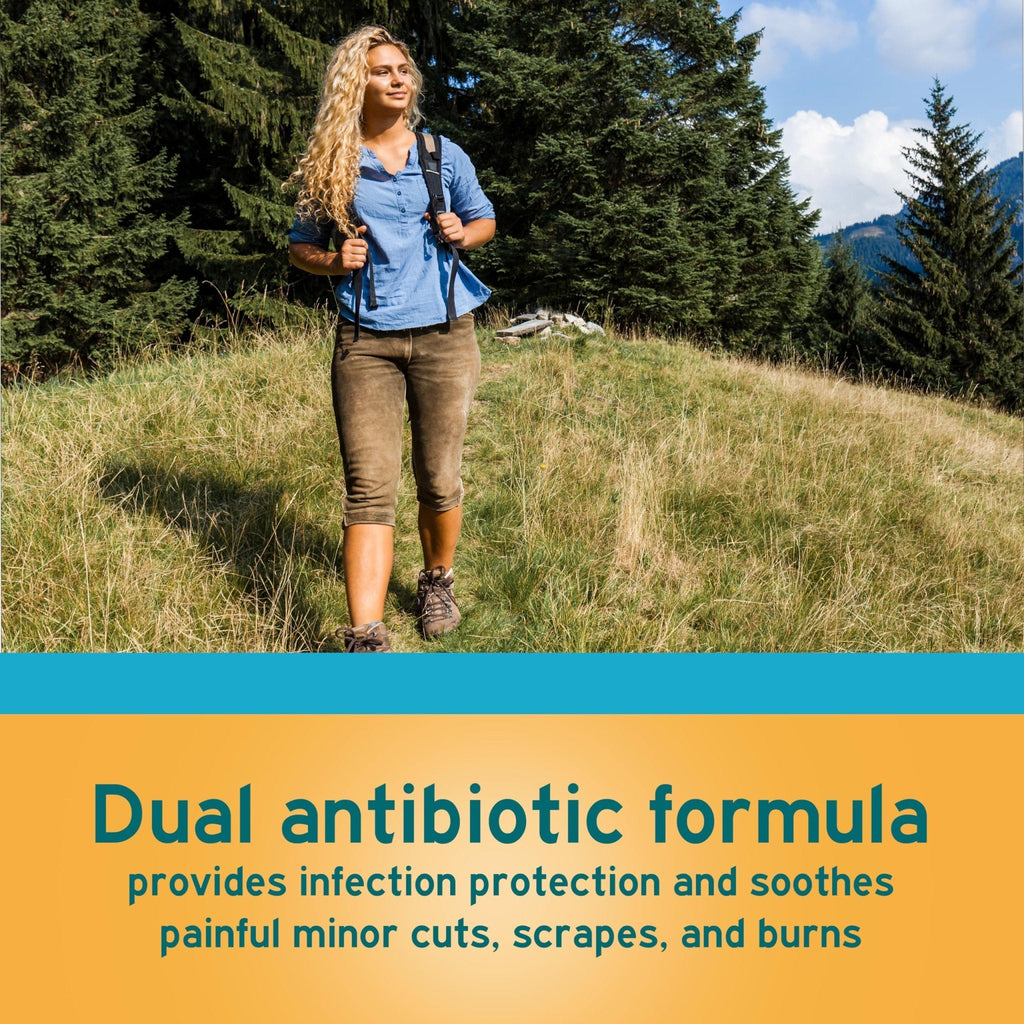 Neosporin + Maximum-Strength Pain Relief Dual Action Cream, First Aid Topical Antibiotic and Analgesic Cream for Soothing Infection Protection & Wound Care of Minor Cuts, Scrapes & Burns, 1 oz - Maple Wellness Supplements