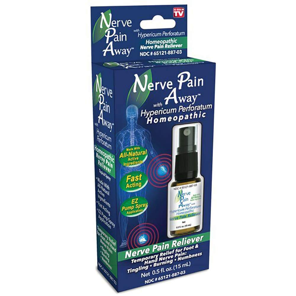 Nerve Pain Away – Homeopathic Topical Spray for Temporary Nerve Pain Relief in Hands and Feet - TrustMedUSA