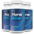 NerveAlive – Natural Daily Wellness Supplement w/ Passionflower, Marshmallow Root & Prickly Pear Extract – 100% Natural Ingredients, Non-GMO, GMP Certified, Made in USA – 60 Capsules, 3 Month Supply - TrustMedUSA