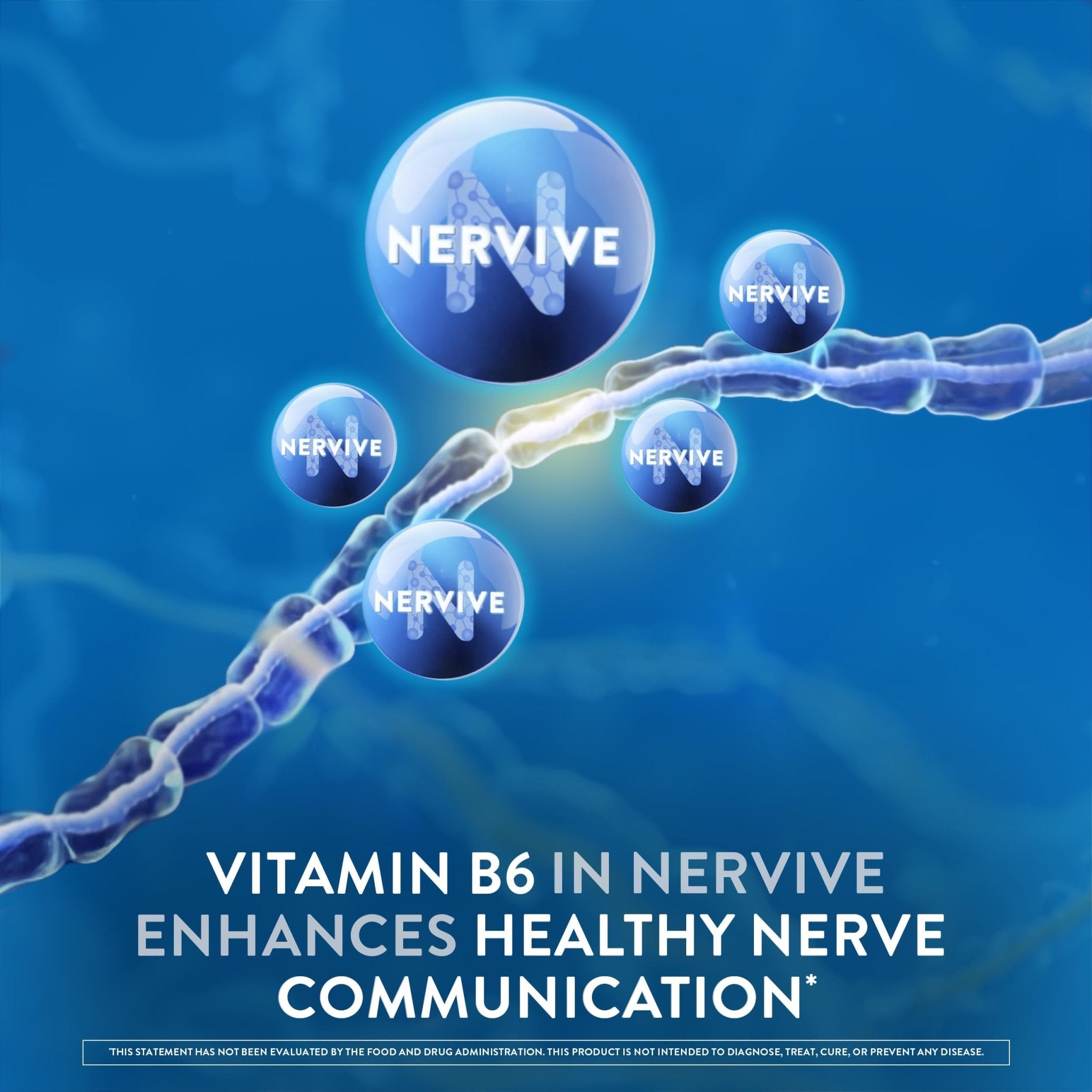 Nervive Nerve Health, Alpha Lipoic Acid, Fortify Nerve Health, Healthy Nerve Function, Healthy Blood Circulation, Supplement, Tablet, 60 Tablets - TrustMedUSA