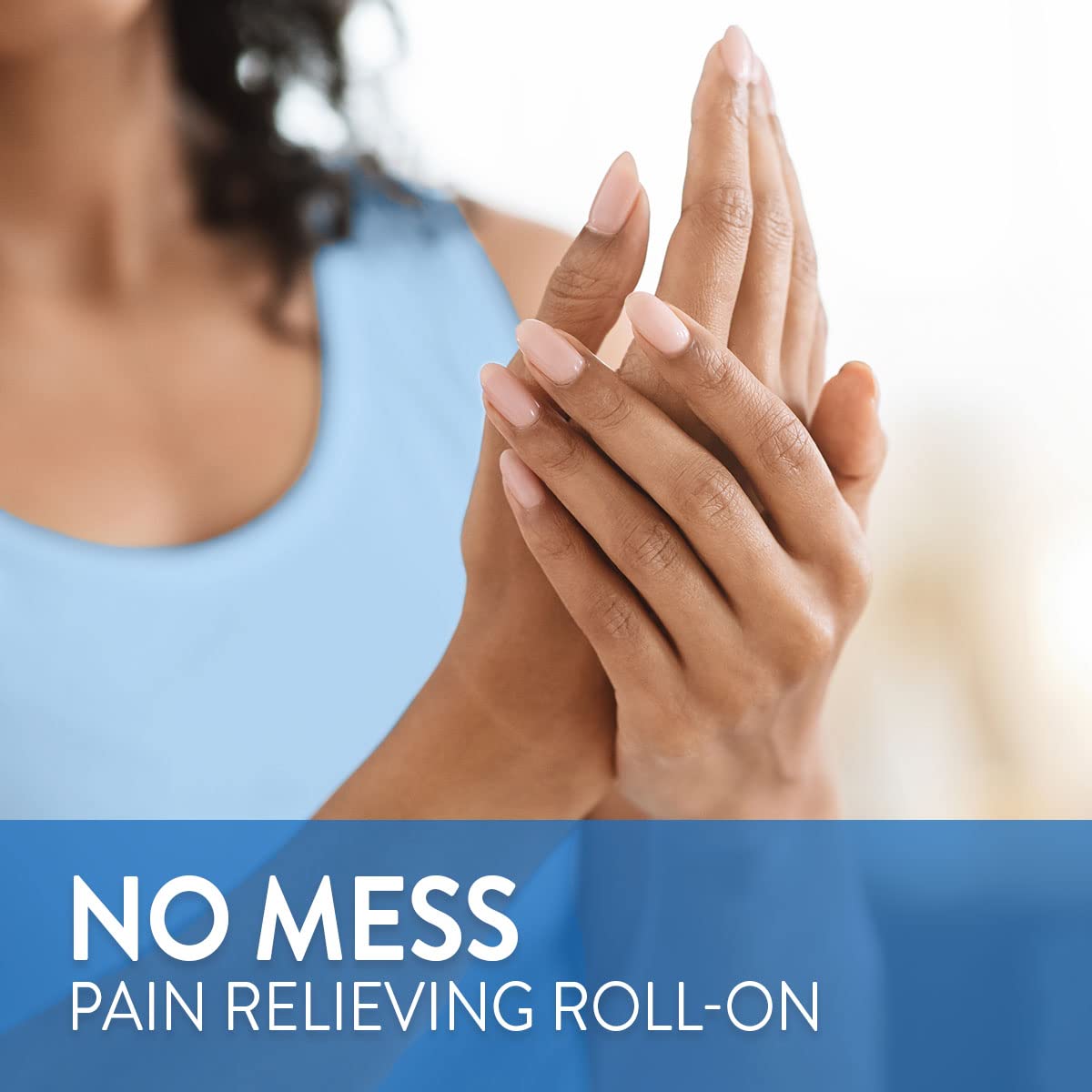 Nervive Pain Relieving Roll On, Lidocaine Roll On, Nervive Pain Relief, Lidocaine Topical, Foot Pain, Leg Pain, Hand Pain, Max Strength Formula, 4.6oz - TrustMedUSA