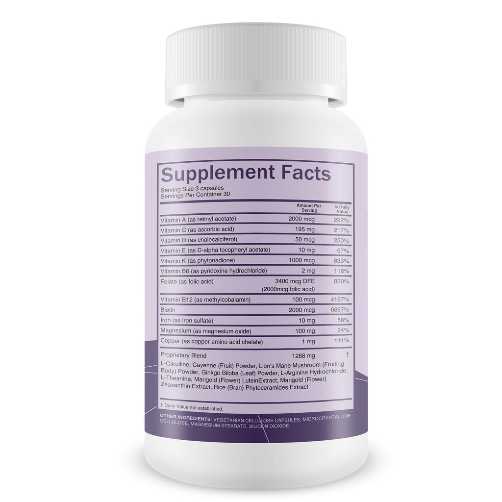 Nervocept Pro - Our Best Nerve Support Capsules - Lions Mane, Magnesium, Vitamin B For Nerve Repair - Vitamin D for Nerves - Lions Mane Memory & Nerve Support - Vitamin B12 Nerve Support - TrustMedUSA