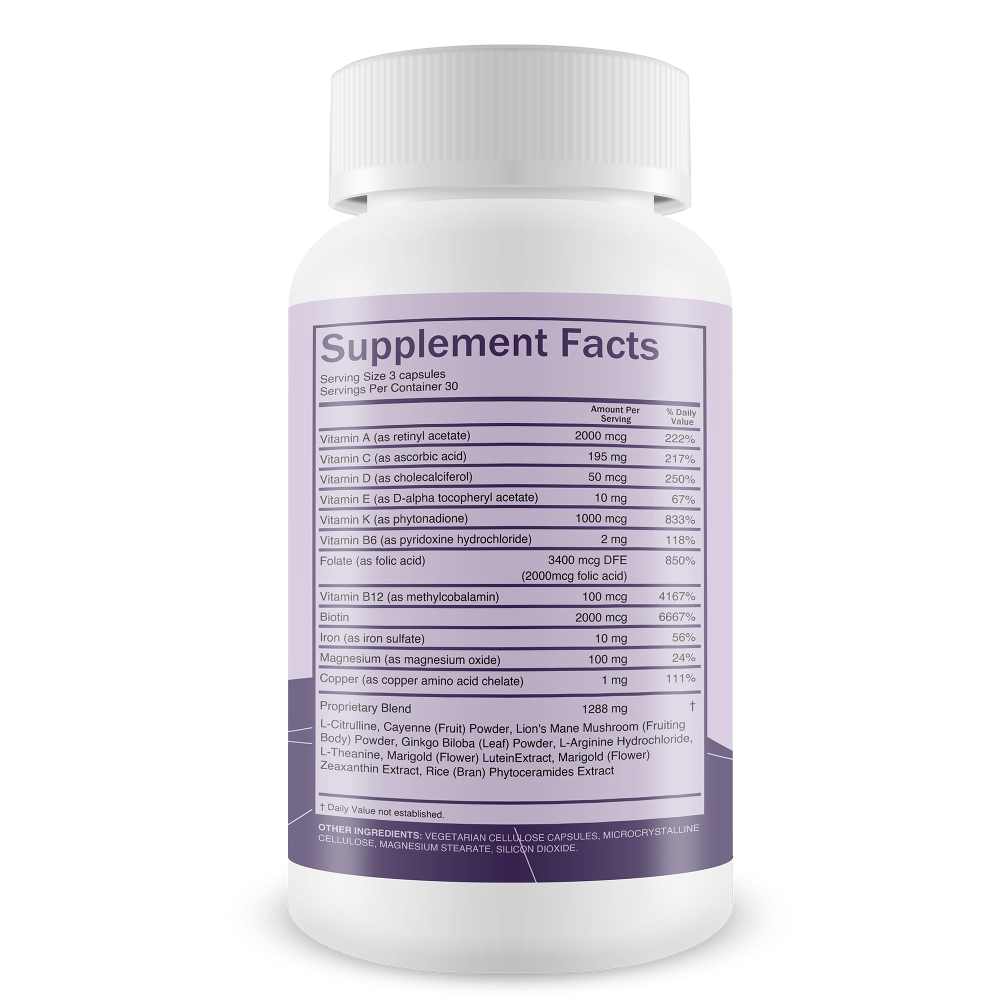 Nervocept Pro - Our Best Nerve Support Capsules - Lions Mane, Magnesium, Vitamin B For Nerve Repair - Vitamin D for Nerves - Lions Mane Memory & Nerve Support - Vitamin B12 Nerve Support - TrustMedUSA