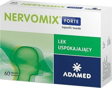 Nervomix Forte (210+52.5+52.5+35mg), sedative, 60 capsules - TrustMedUSA