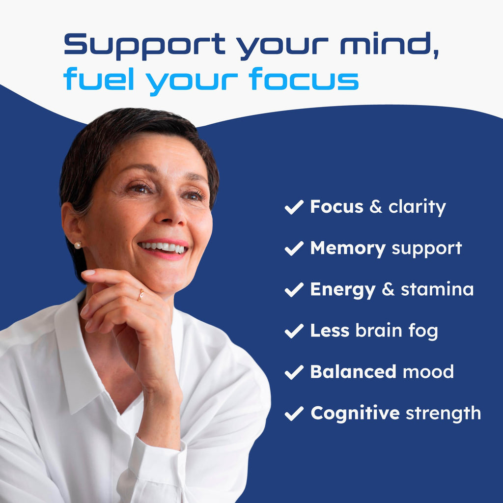 Neurella 2.0 Brain Supplement – Adult Cognitive Health & Neuro Support, Brain Supplements for Memory and Focus with NAC Supplement, Ashwagandha & B12 Vitamins for Women & Men, 120 Capsules - TrustMedUSA