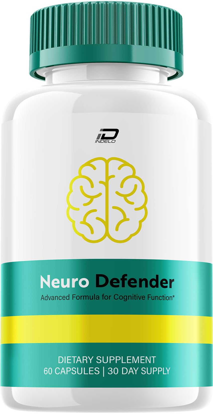 Neuro Defender Supplement Capsules – NeuroDefender Natural Blend Formula Focus Memory Support and Reviews (1 Pack – 60 Capsules) - TrustMedUSA