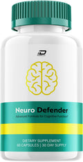 Neuro Defender Supplement Capsules – NeuroDefender Natural Blend Formula Focus Memory Support and Reviews (1 Pack – 60 Capsules) - TrustMedUSA