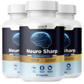 Neuro Sharp – Natural Formula with Bacopa Monnieri, Ginkgo Biloba & Huperzine-A – Made in the USA, Non-GMO, 30 Capsules, 3 Month Supply - TrustMedUSA
