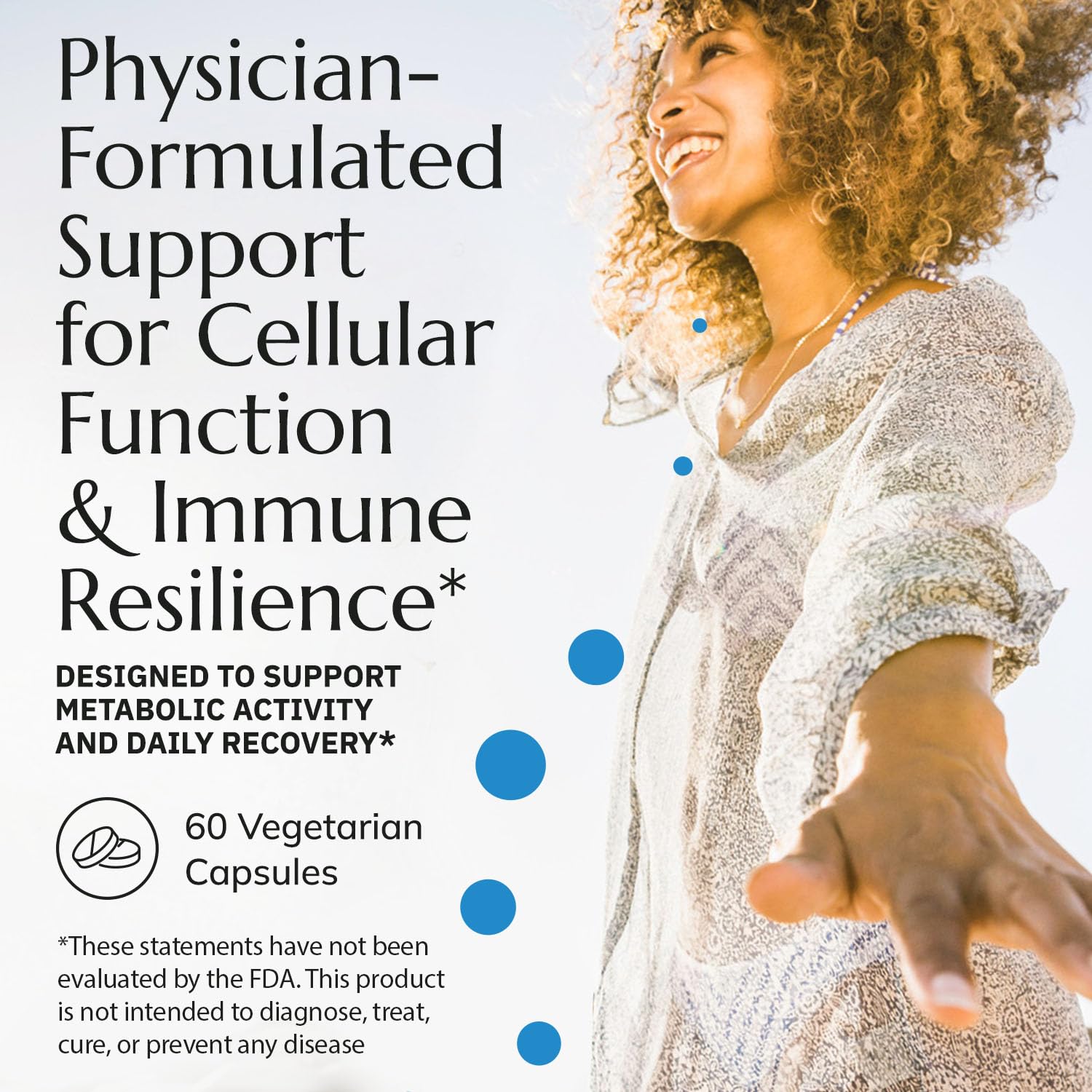 Neurobiologix Glutathione Ultra, L-Glutathione Antioxidant Complex with Vitamin C, A, B2, B6, Zinc, Selenium, Manganese, Taurine & Quercetin for Cellular Health, Gluten Free, 60 Vegetarian Capsules - TrustMedUSA