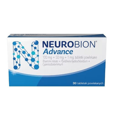 Neurobion Advance, Vitamins B1, B6 and B12, Vitamin B Complex 30 tab. - TrustMedUSA