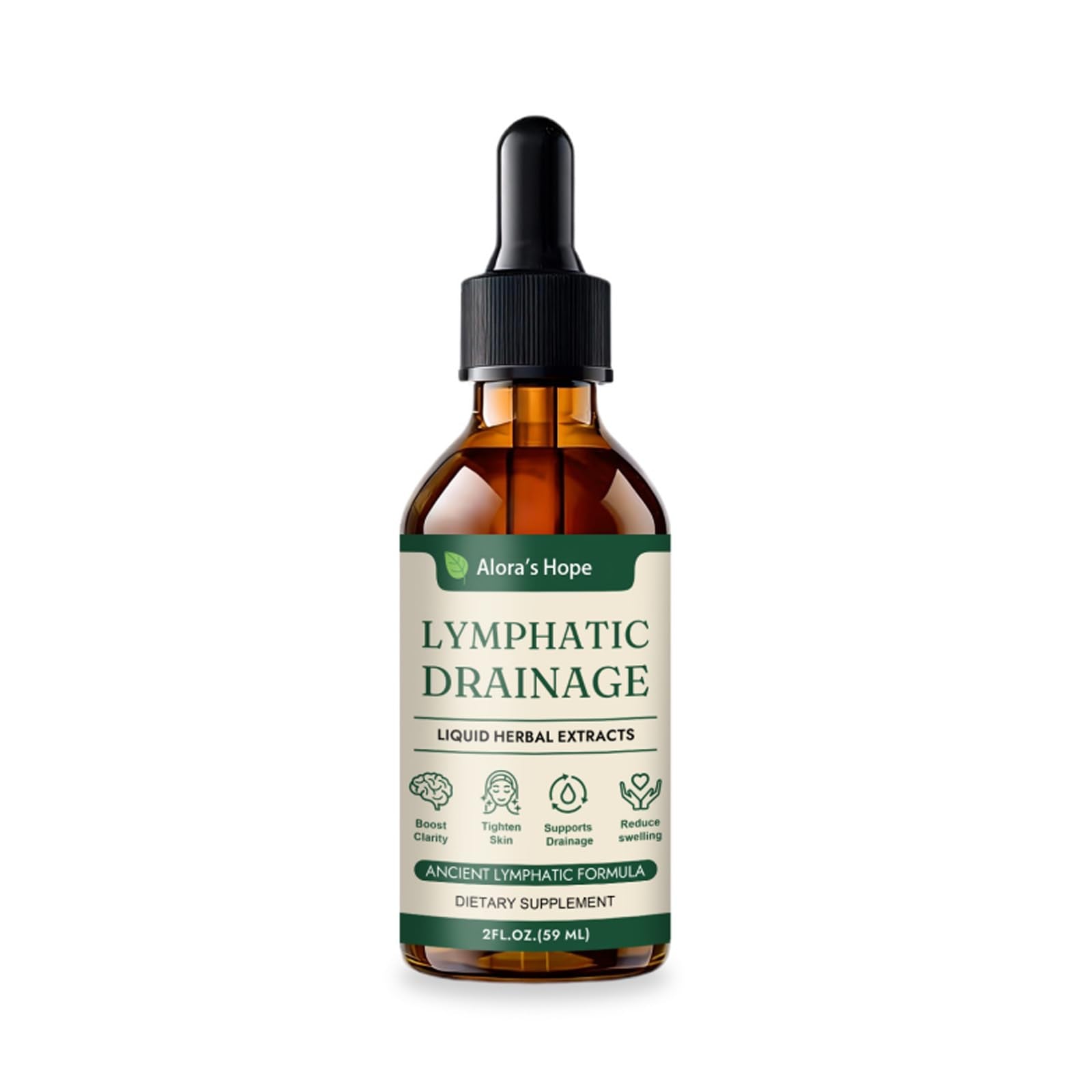 neurocept Alora Lymphatic Drainage Drops, Promotes The Efficient Drainage of The Lymphatic System to Promote Overall Health 2 fl oz (1PCS) - Maple Wellness Supplements