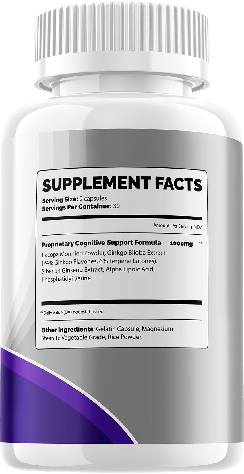 Neurocept Supplement Capsules – All Natural Maximum Strength Formula, Focus & Memory Support (60 Capsules) - TrustMedUSA
