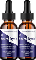 Neurodyne Liquid Drops – Neuro Dyne Natural Liquid Dietary Natural Blend Supplement (2 Pack – 2 Month Supply) - TrustMedUSA