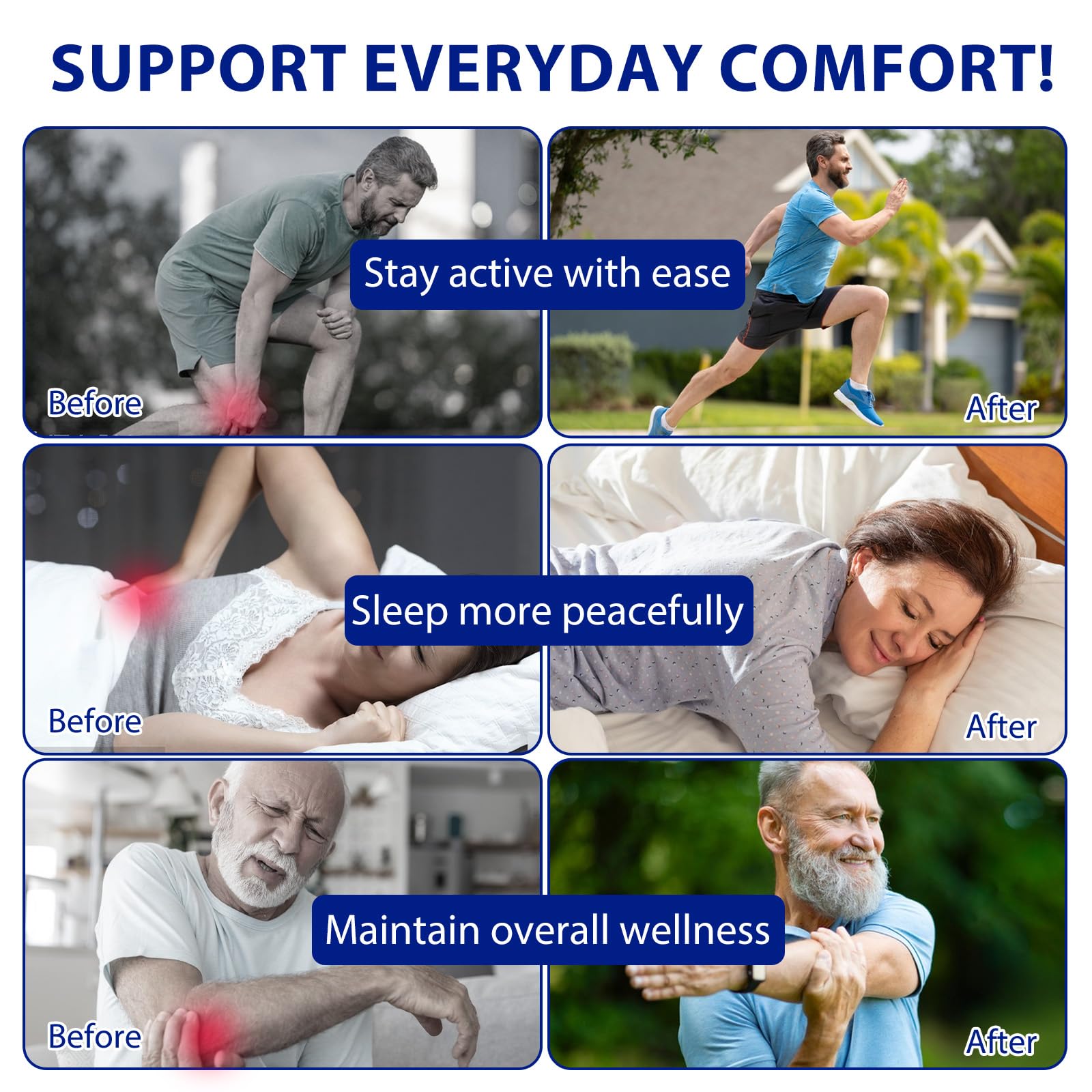 Neuropathy Cream for Feet, Legs & Hands – Lightweight, Plant-Based Formula with Cooling Comfort, 120g - TrustMedUSA