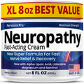 Neuropathy Nerve Relief Cream – Extra Large 8 oz – Maximum Strength for Feet Hands Legs Toes Back – Natural Ingredients Arnica Aloe Vera MSM Vitamins – Fast-Acting Soothing Relief – Super Value 8 oz - TrustMedUSA
