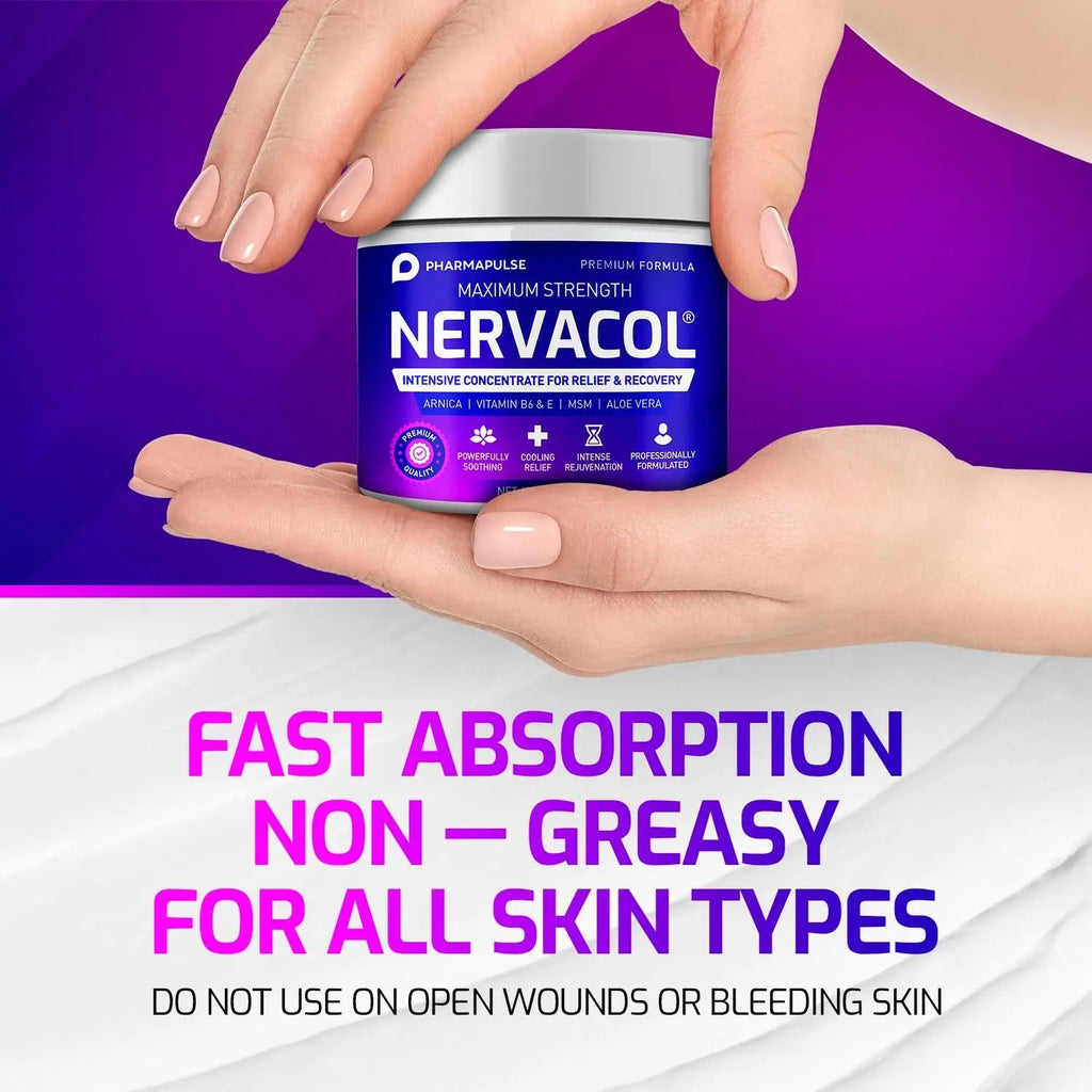 Neuropathy Nerve Therapy & Relief Cream - Maximum Strength Relief Cream for Foot - TrustMedUSA
