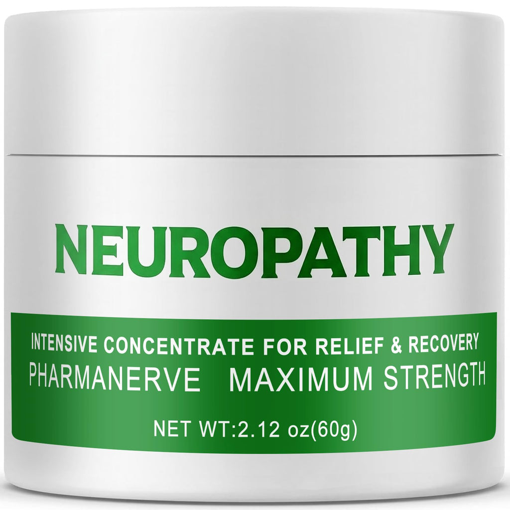 Neuropathy Pain Relief for Feet & Legs, Plant-Based Neuropathy Cream with Arnica, MSM & Vitamin B6 Soothing Formula, Fast-Acting Nerve Pain Relief Cream, Fast-Absorbing,Non-Greasy Daily Support-2.12OZ - TrustMedUSA