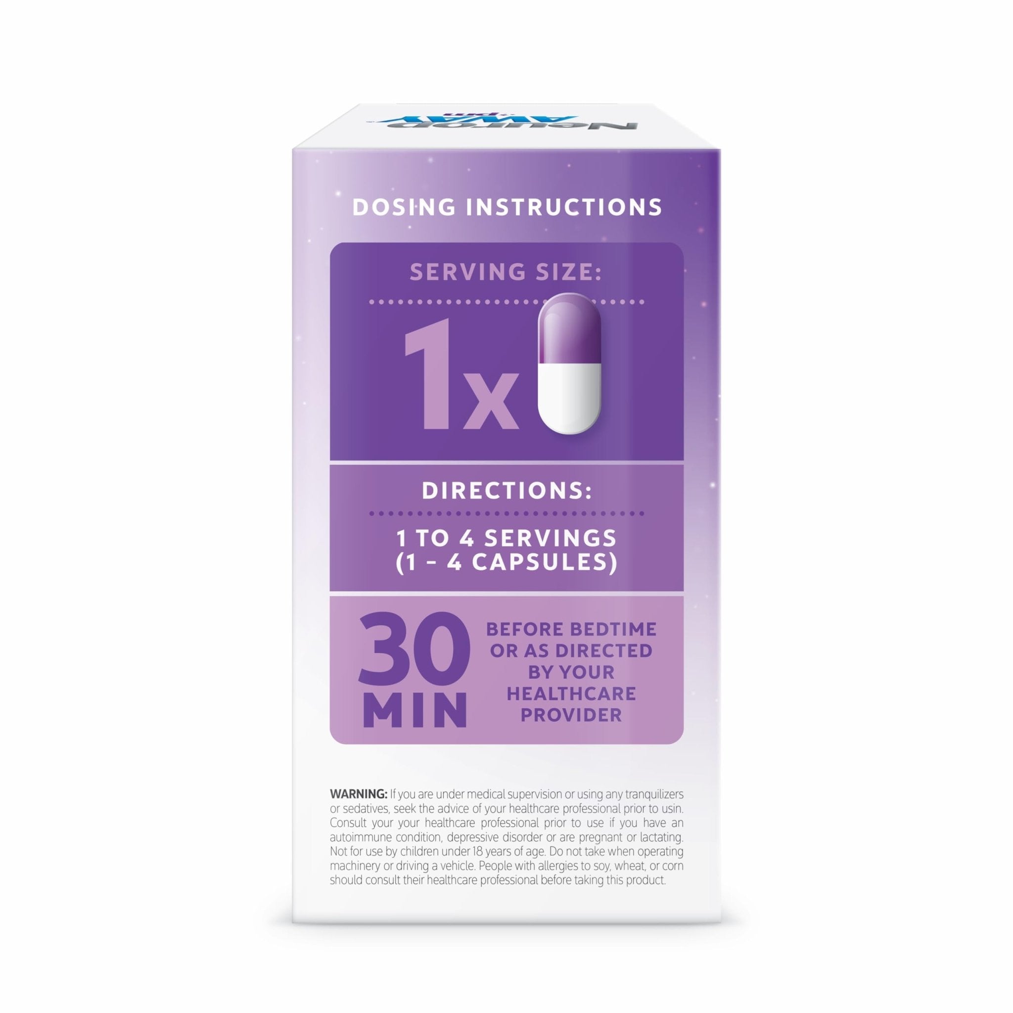 NeuropAWAY Nerve Support PM, with R-Alpha Lipoic Acid to Help Provide Nerve Relief in as Little as 5 Days, Acetyl-L-Carnitine, Theanine, Melatonin, and Methylcobalamin, 90 Capsules - TrustMedUSA