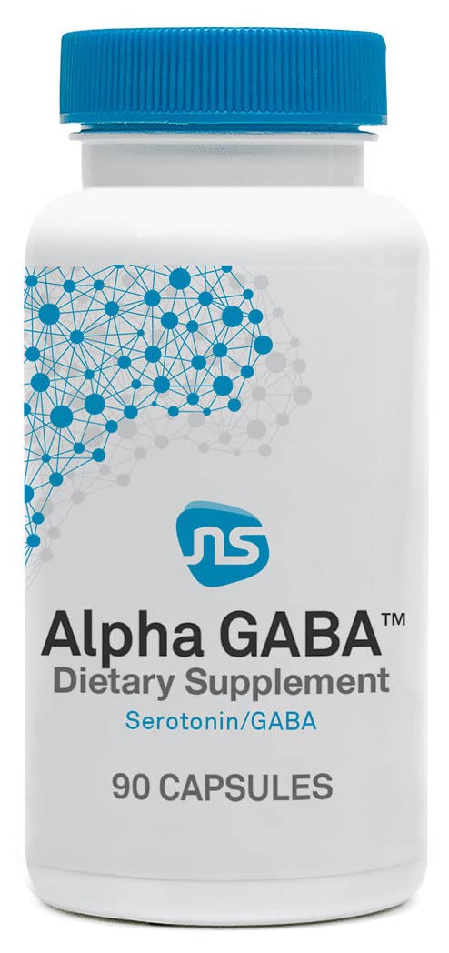 Neuroscience Alpha GABA Supplements - Mood Support Capsules with GABA & L-Theanine - Calming Supplements for Adults for Day or Night Anxiousness (90 ct) - TrustMedUSA