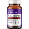 New Chapter Omega-3 Complex, 1000mg Softgels, Fish Oil Supplement Wild Alaskan Salmon for Heart, Brain, Eye, Joint & Skin Health Support - 30 Count - TrustMedUSA