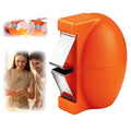 New Egg Shell Opener Egg Cracker Tool Stainless Steel, Multifunctional Egg Shell Opener for Raw Or Hard-Boiled Eggs, Kitchen Gadget for Cooking Baking (Orange Red) - TrustMedUSA