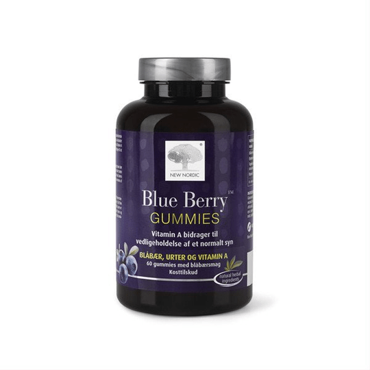 NEW NORDIC BLUE BERRY GUMMIES, 60 gummies - TrustMedUSA