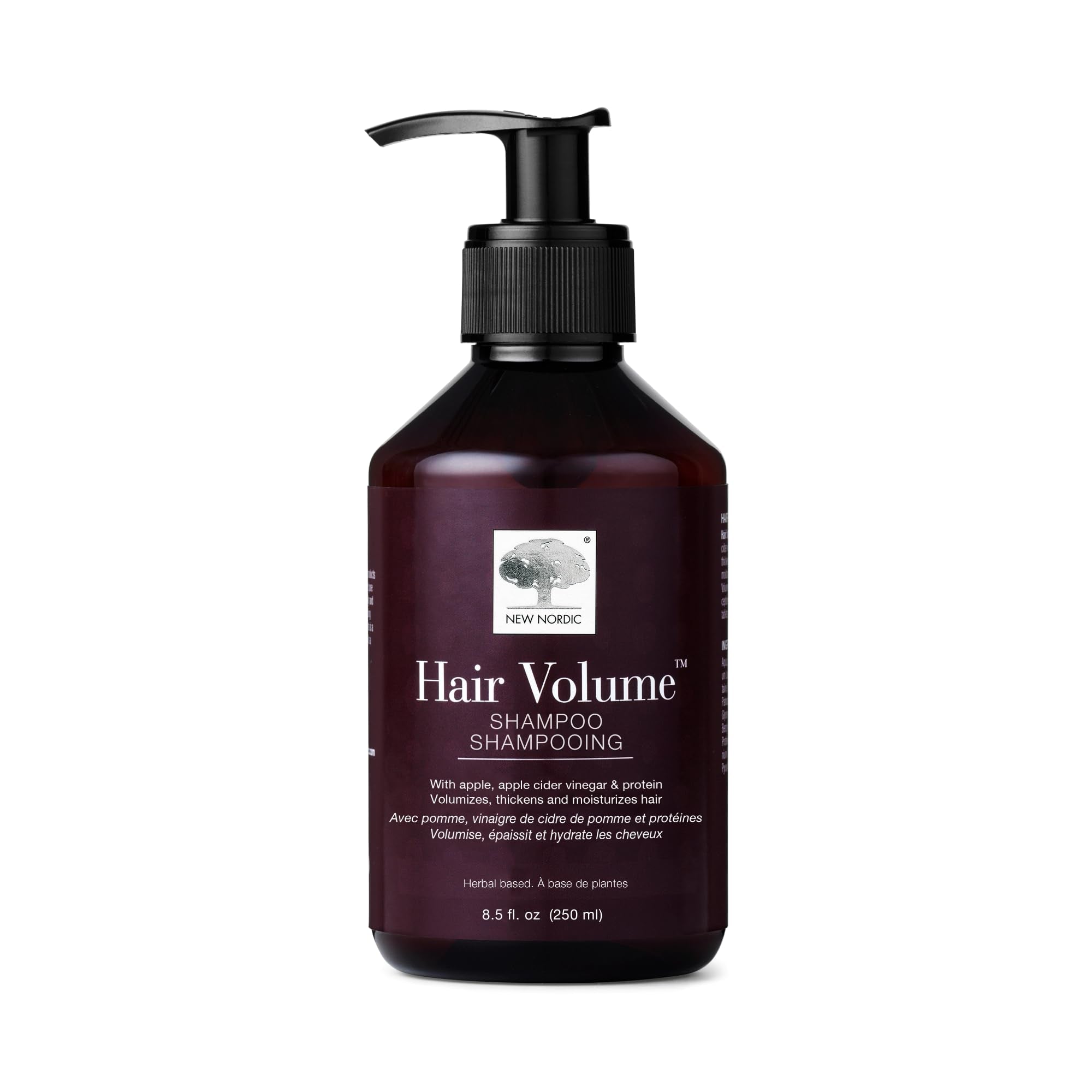 New Nordic Hair Volume Shampoo 250ml - Herbal Volumising Shampoo For Dry Damaged Hair - Suitable for Men and Women - TrustMedUSA
