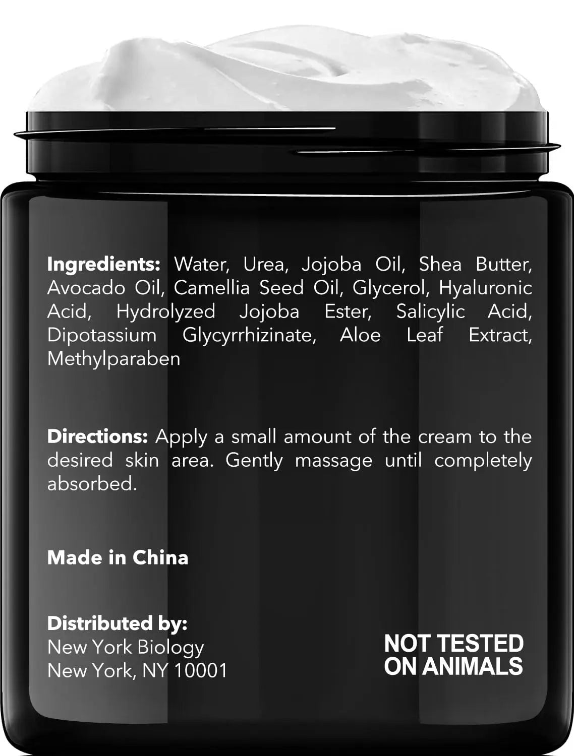 New York Biology 42% Urea Cream with 2% Salicylic Acid - Moisturizing Urea Foot Cream - TrustMedUSA
