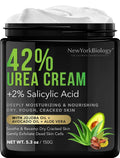 New York Biology 42% Urea Cream with 2% Salicylic Acid - Moisturizing Urea Foot Cream - TrustMedUSA